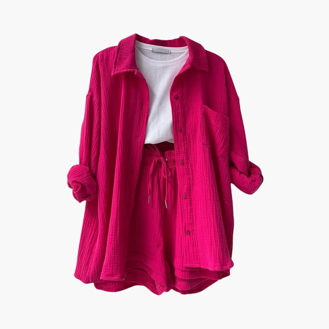 Aurélie | Elegant og Casual To-delt Sæt