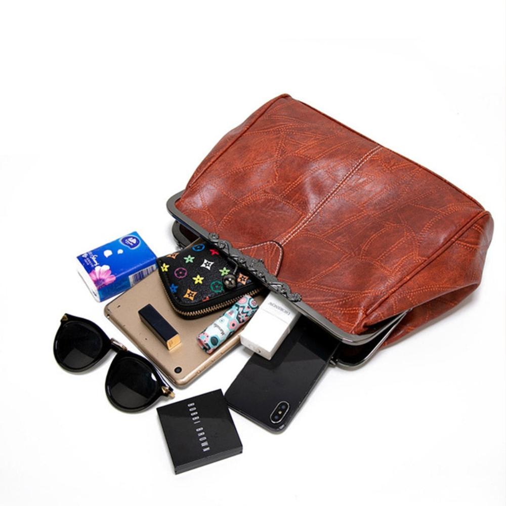 Mila | Tidløse vintage taske med elegant klaplås