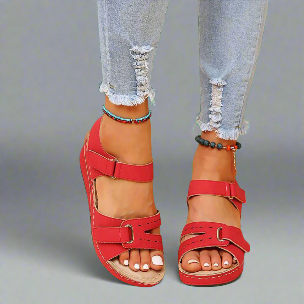 Gudula | Elegante ortopædiske sandaler lavet af blødt premium materiale til smertefrie sommerdage