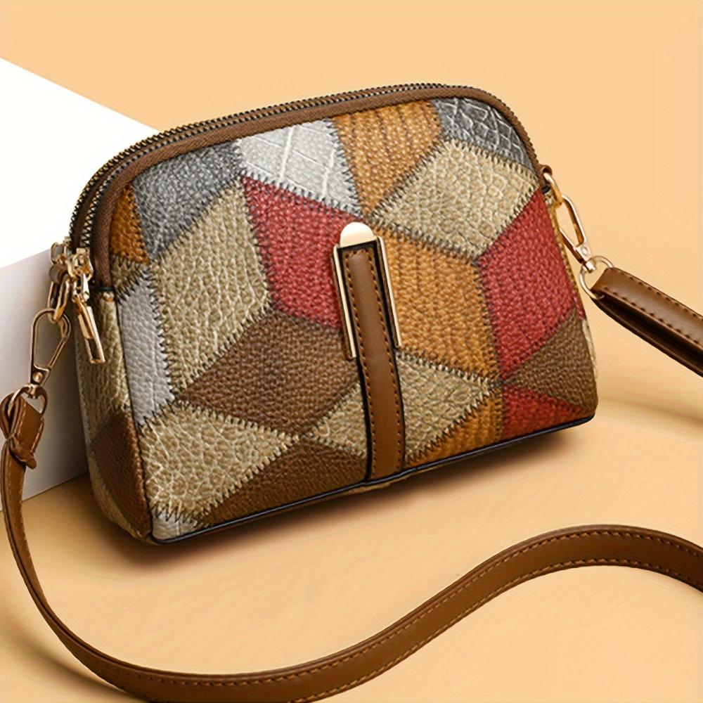 Clio | Mini Skuldertaske Patchwork