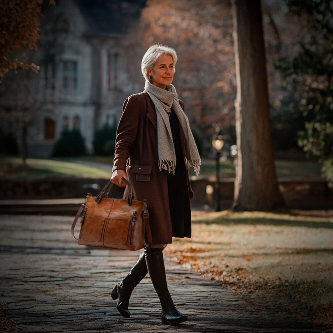 Lilia | Klassisk skuldertaske