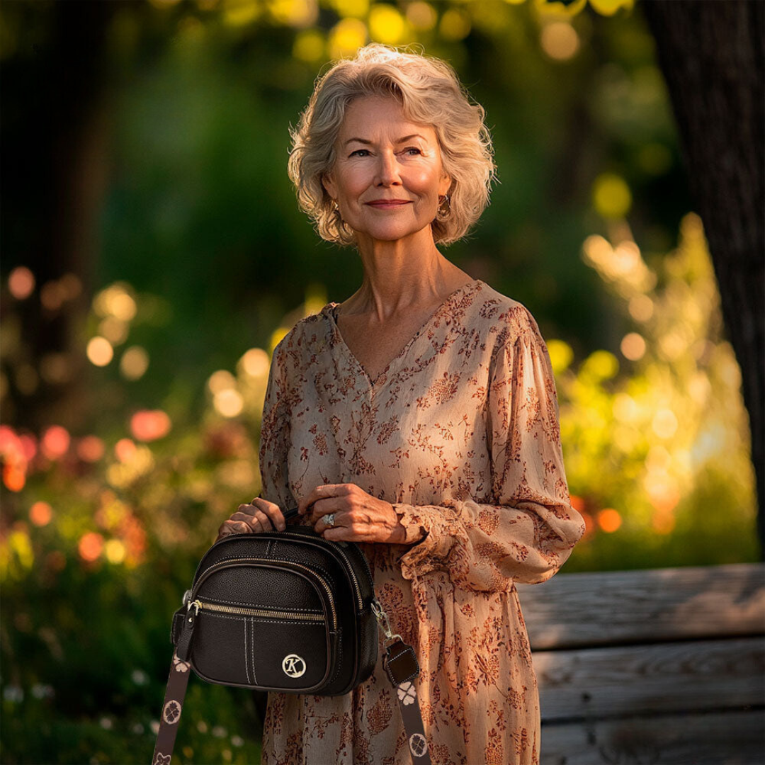 Fiona | Klassisk chic skuldertaske