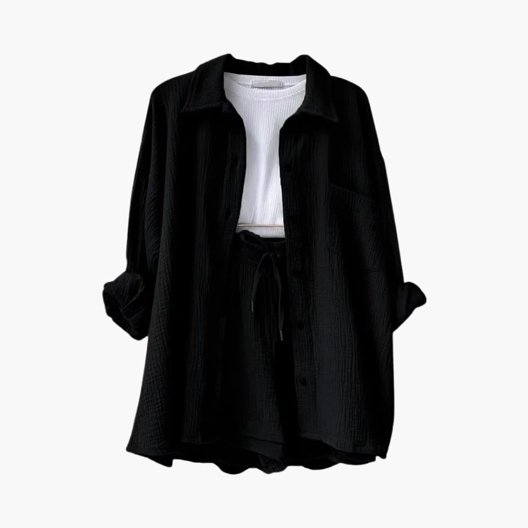 Aurélie | Elegant og Casual To-delt Sæt