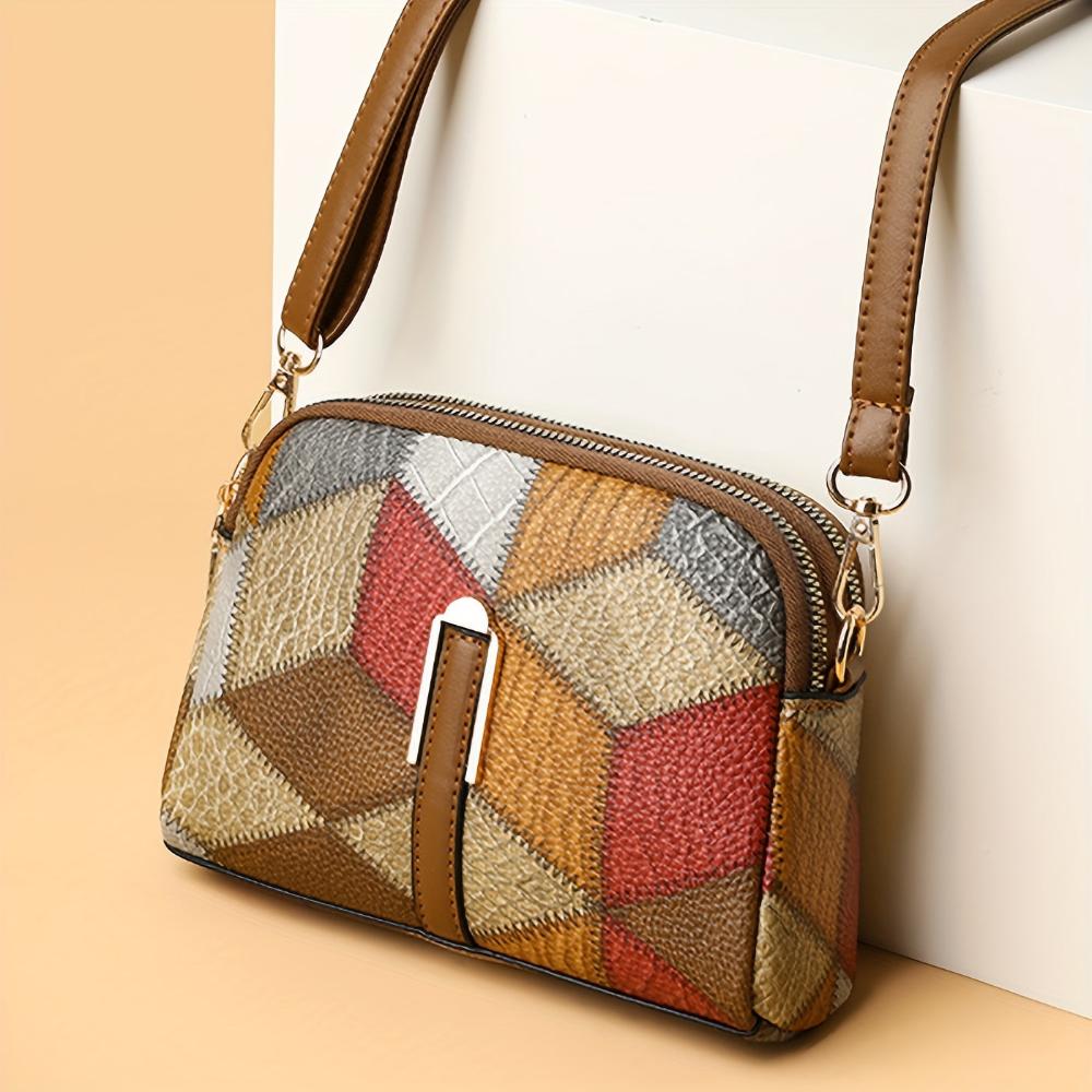 Clio | Mini Skuldertaske Patchwork