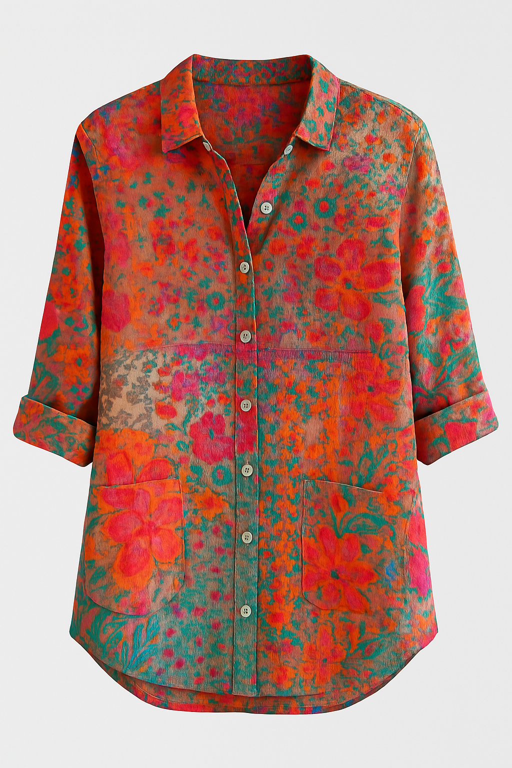 Jasmin | Boho Patchwork Bluse