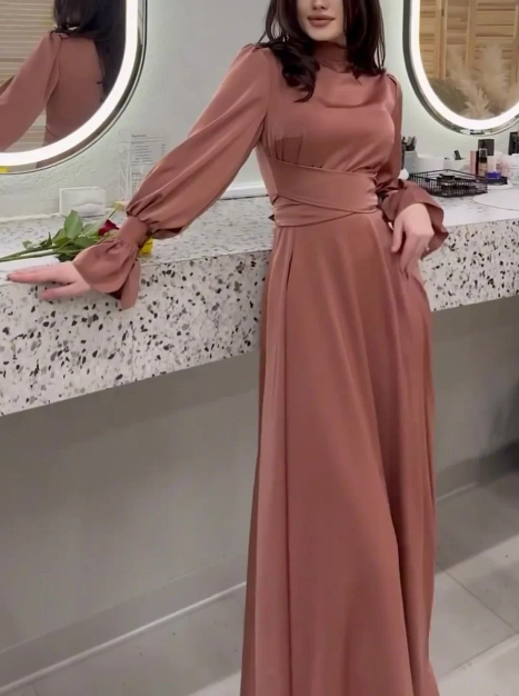 ItalianFrost - Chiffon Maxi Kjole