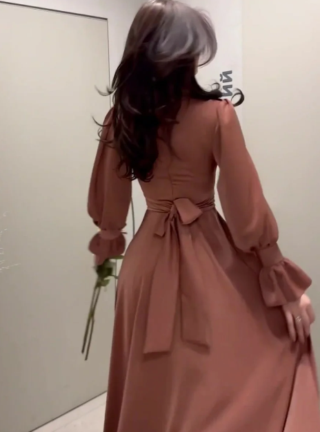 ItalianFrost - Chiffon Maxi Kjole