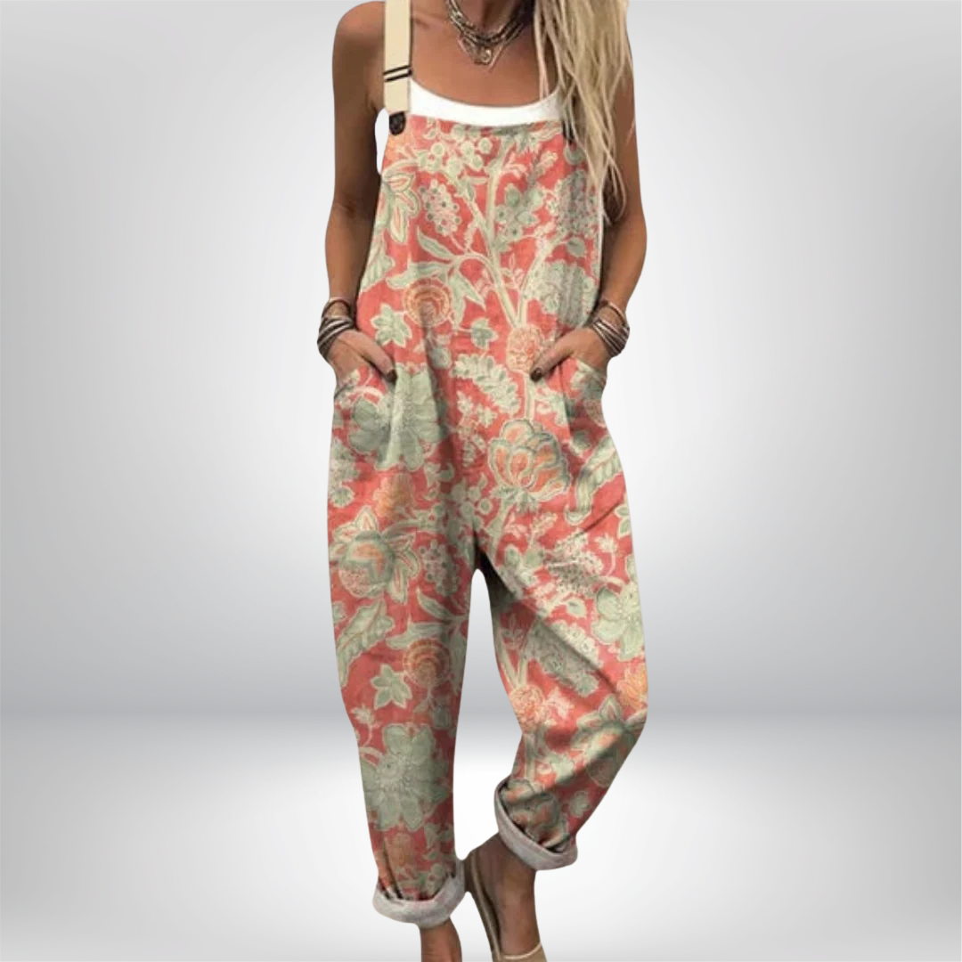 Elin | Vintage Kwiatowa Kjole