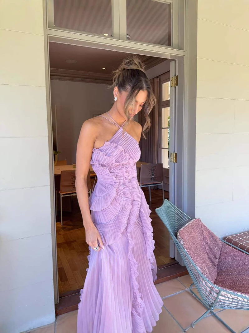 Junie | Charmerende Kjole med Flæser