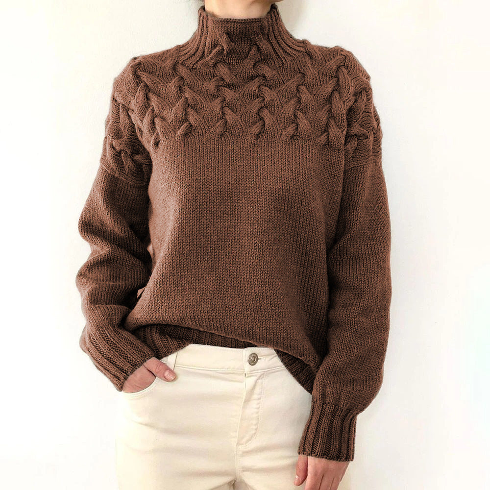 Bridget | Cashmere Sweater med Krave