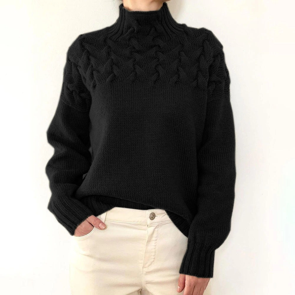 Bridget | Cashmere Sweater med Krave