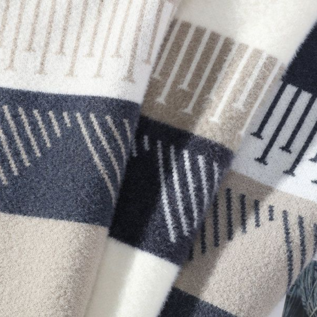 Faelan – Minimalistisk Varm Striktrøje