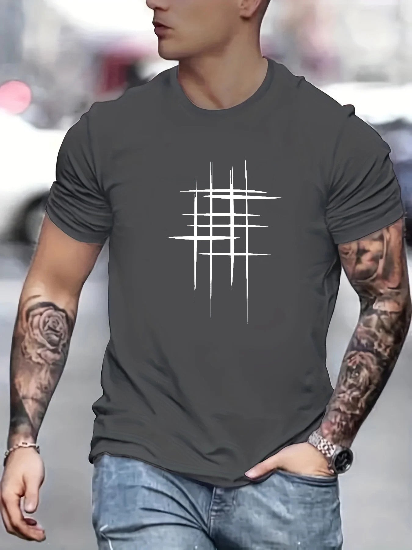 Savrani™ | Elegant t-shirt med kort ærme og grafik