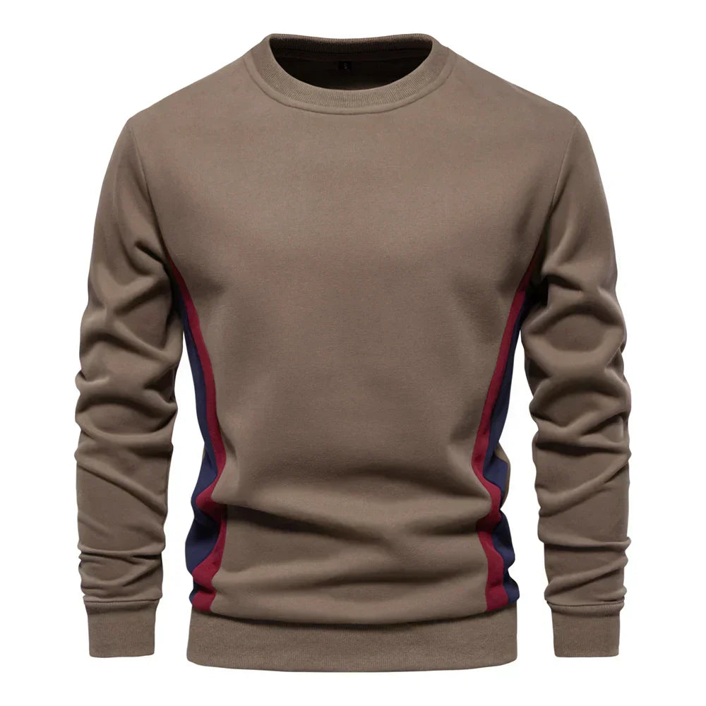 Romain™ | Ensfarvet Pulli