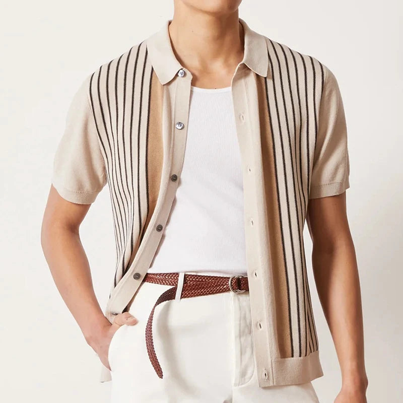 Savrani™ | Polo T-shirt med knapper