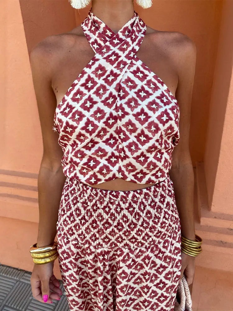 Mickay™ | Elegant Midi Kjole med Drapering og Off-the-Shoulder Stropper