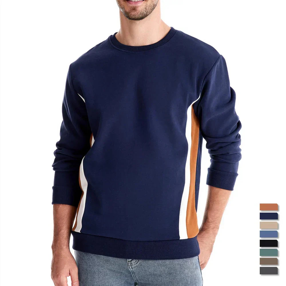 Romain™ | Ensfarvet Pulli