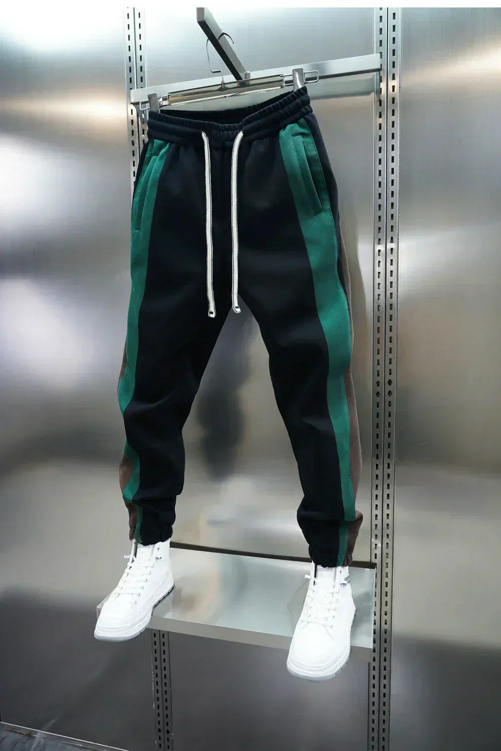 Laurent™ | Spændingsbukser med Modstående Striber