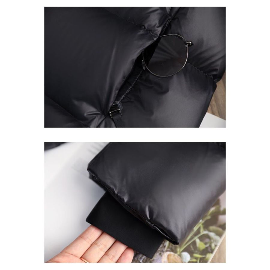 Flarisse – Stilfuld lang dunjakke