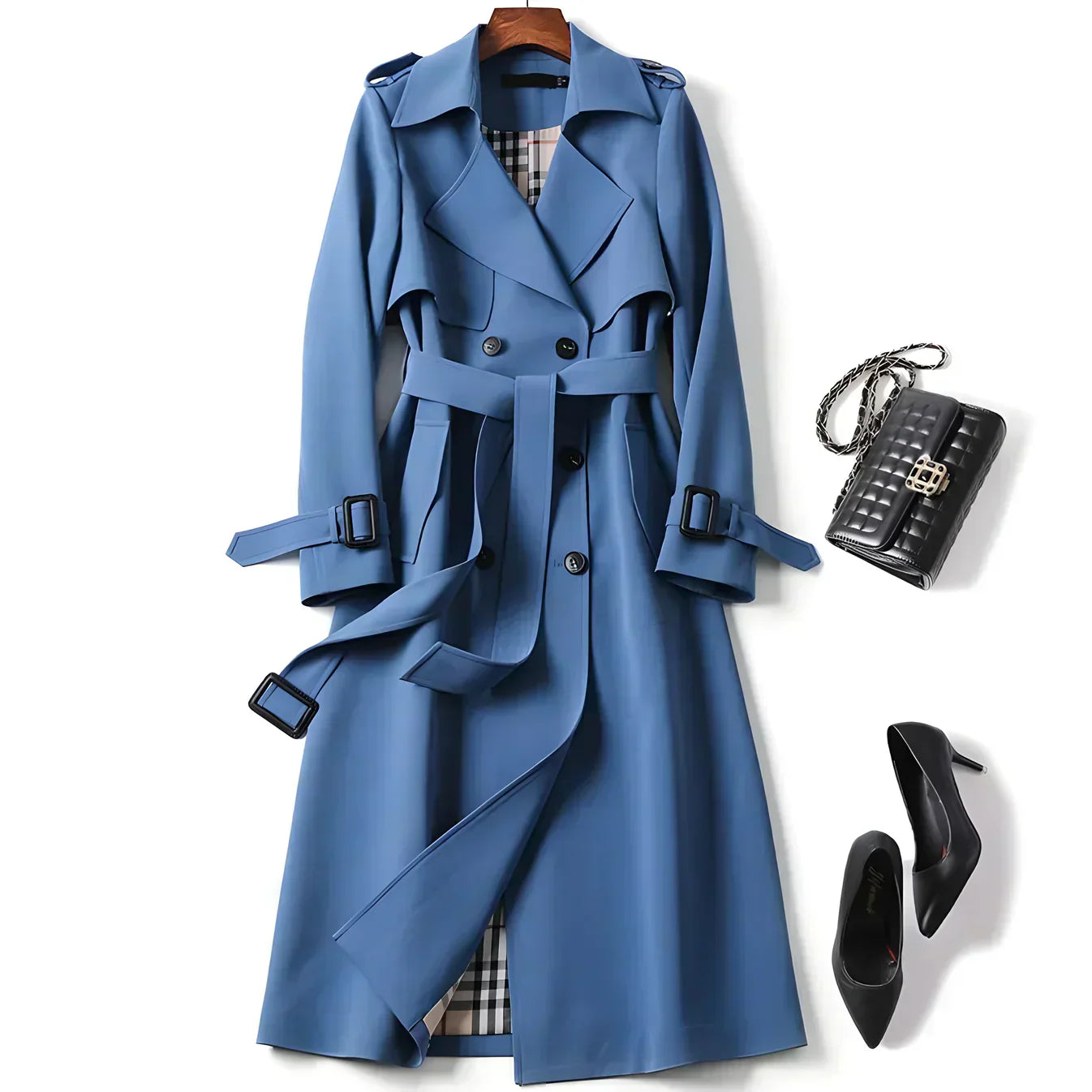 Xanthippe™ | Elegant Trench-coat med Tidløst Design