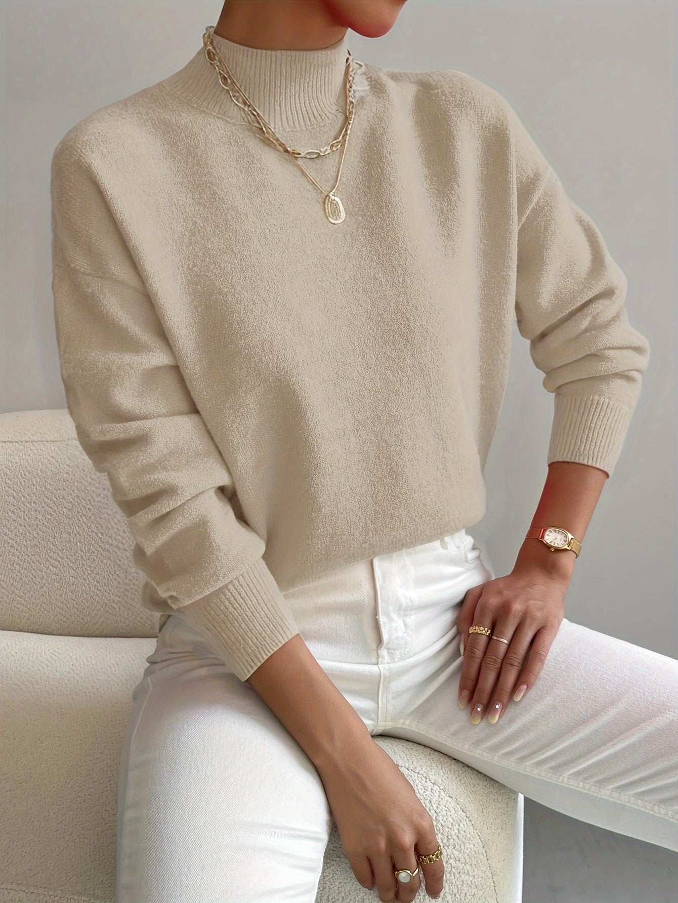Rosvanna – Elegant Strikket Sweater