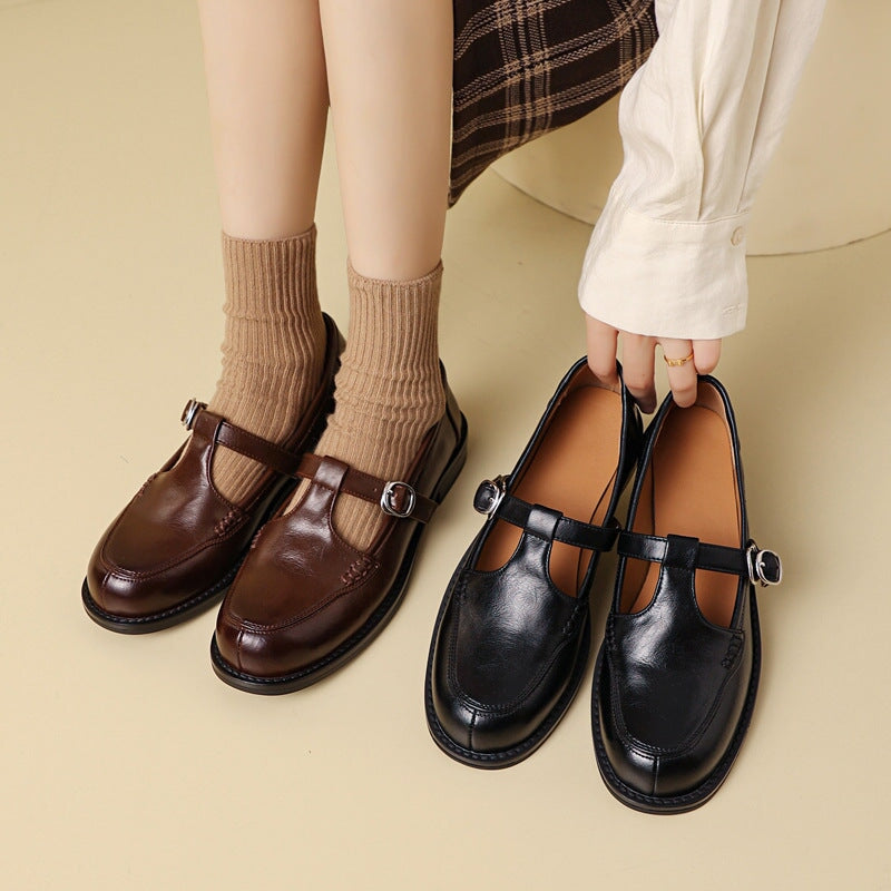 Christabel™ | Håndlavede Mary Jane-sko med T-strop