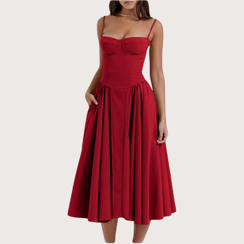 Giuseppa | Elegant Midi Kjole