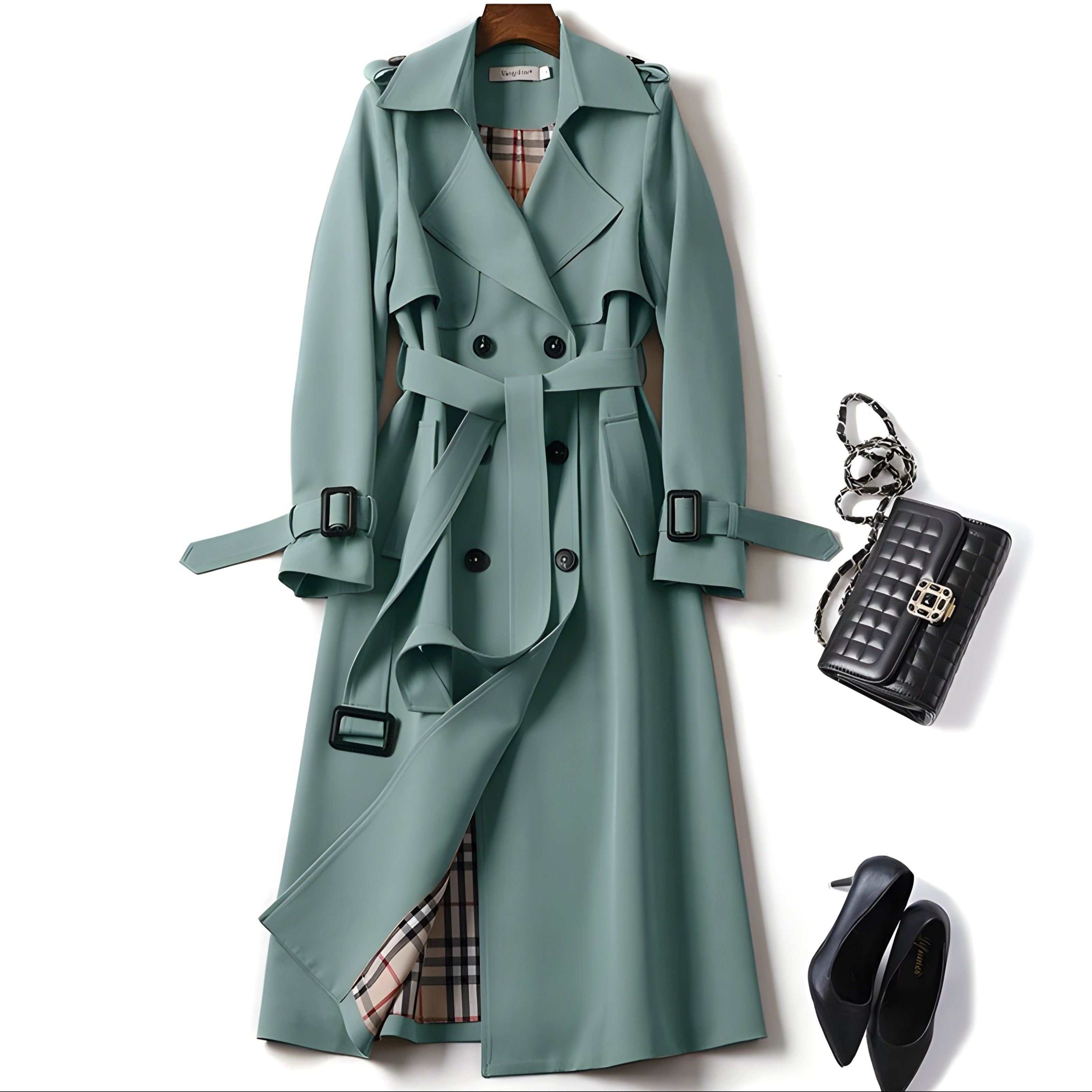 Xanthippe™ | Elegant Trench-coat med Tidløst Design