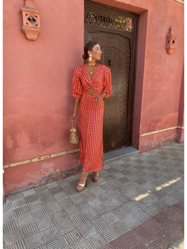 Lara™ | Satin Sommerkjole