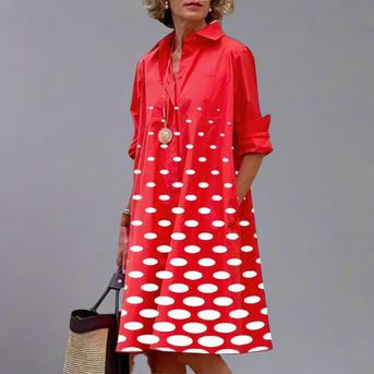 Adela | Håndlavet midi-kjole