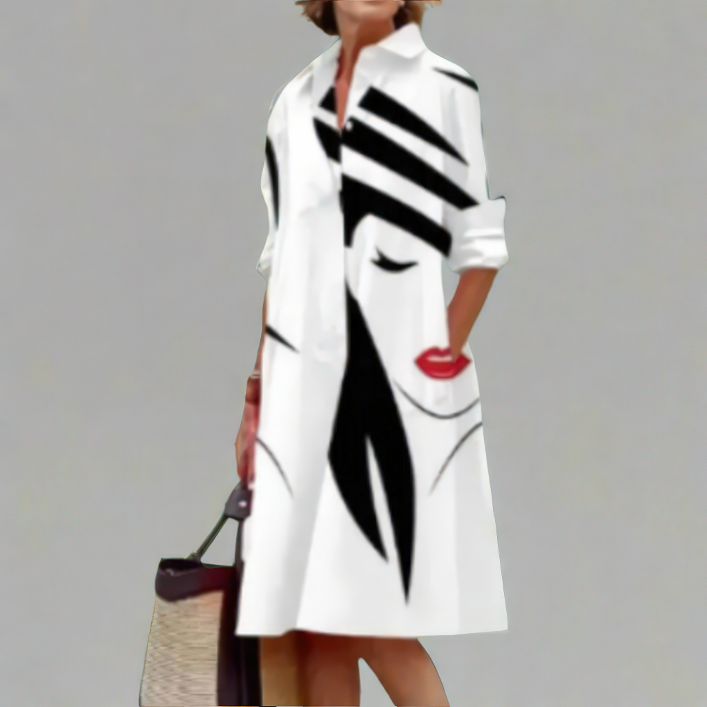 Beatrice | Håndlavet midi-kjole