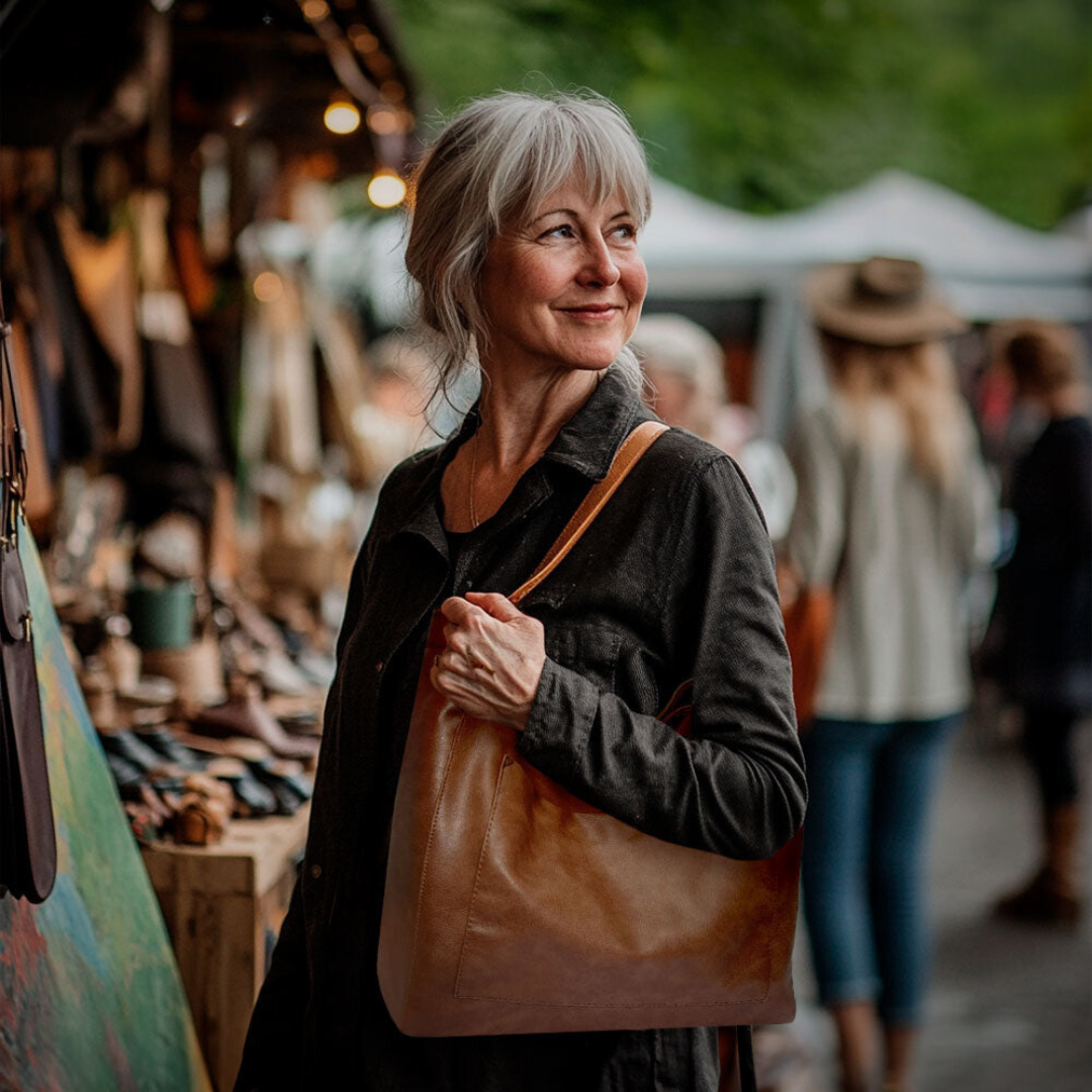 Seraphina | Retro-chic skuldertaske