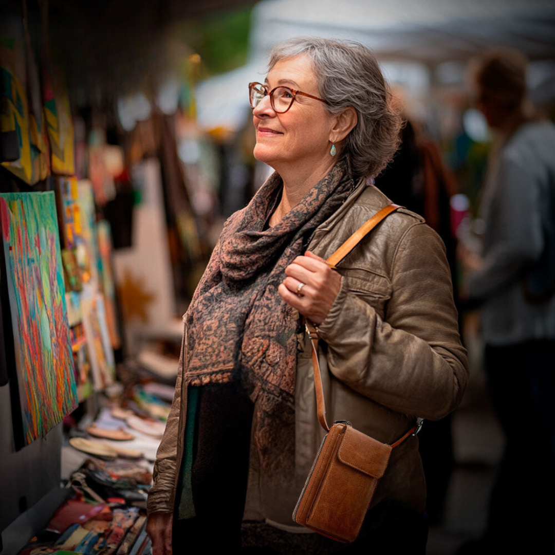 Lydia | Elegant og Slank Taske