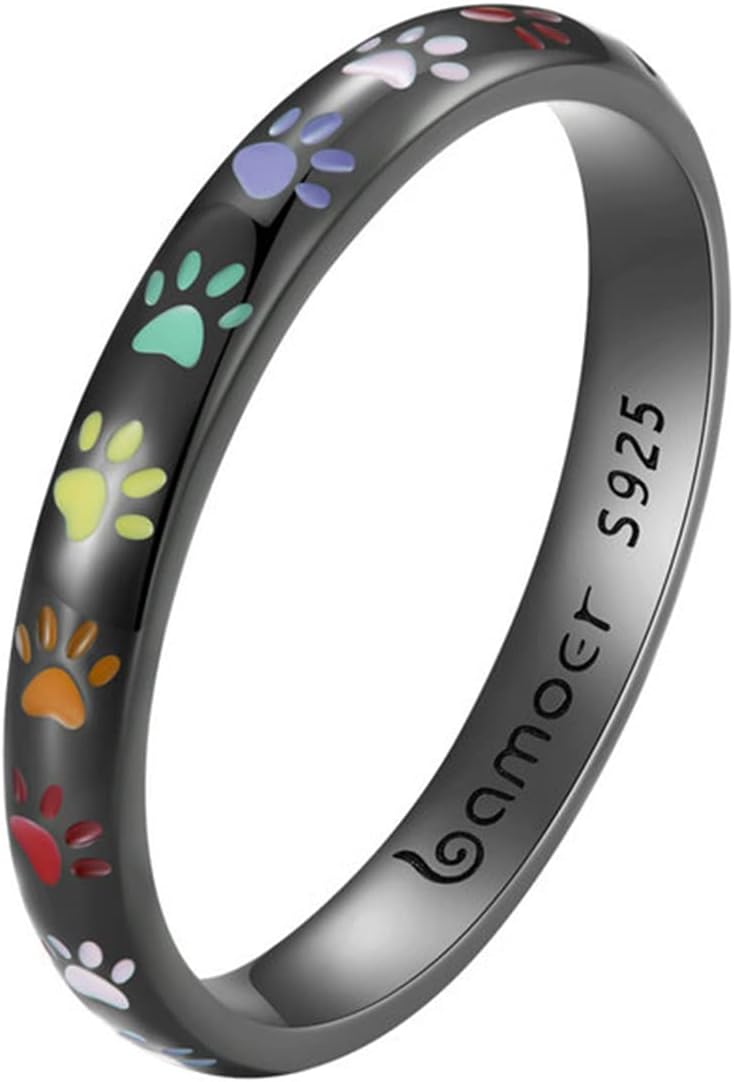 Sølvring med poteformet design