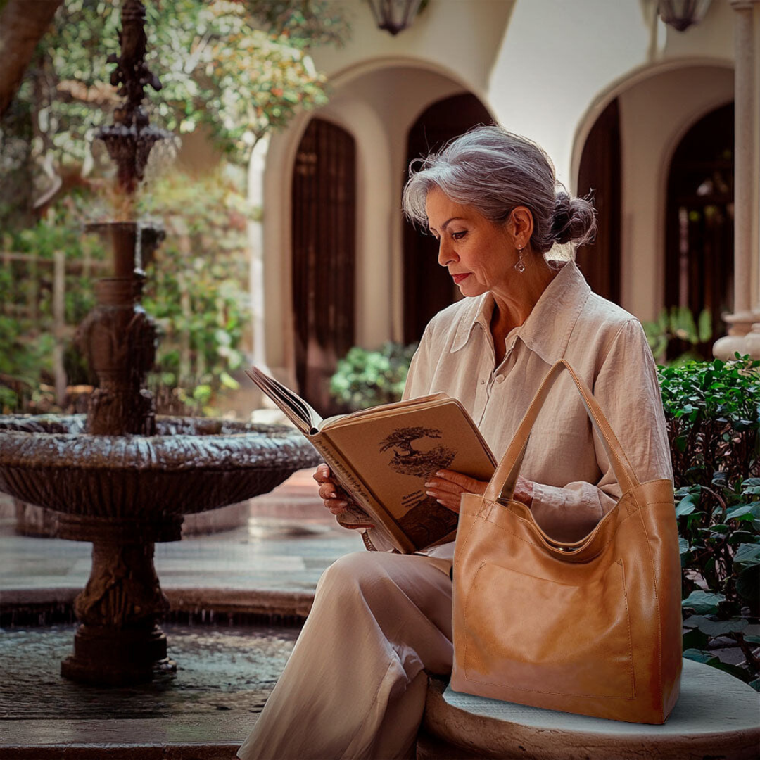 Ringelblume | Squisita Luksus Crossbody Taske i Blødt Materiale