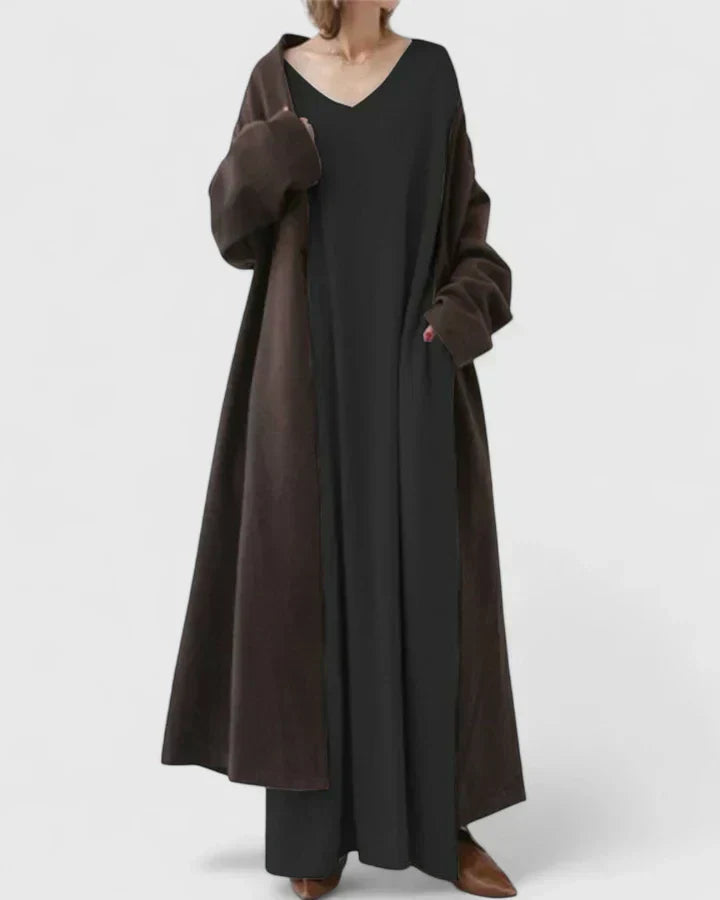 Gryelle | Raffineret Kjole til Koldere Dage