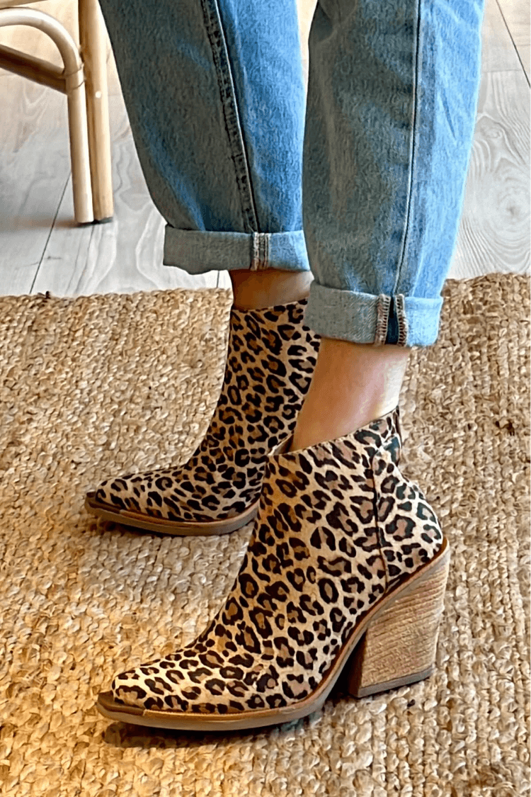 Vionarae – Dristig Elegance Leopardprint Støvler