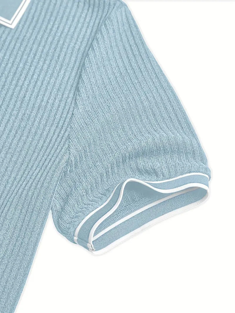 Savrani™ | Elegant polo med korte ærmer