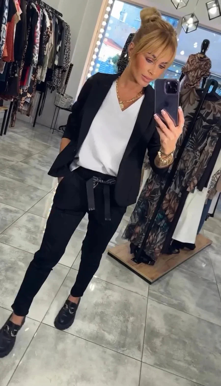 Deborah | Blazer med matchende bukser