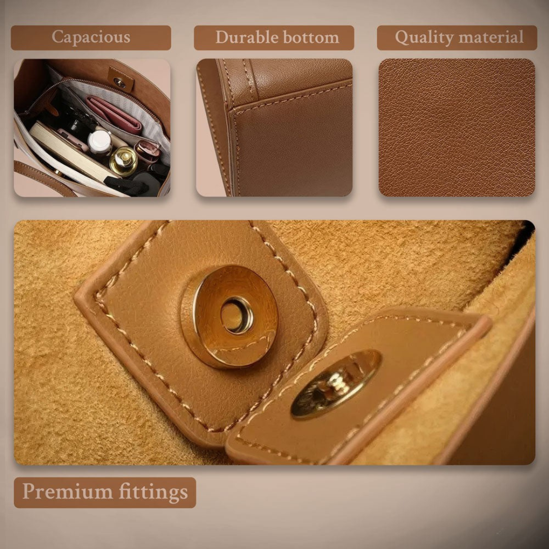 Talia | Luksus håndtaske i blødt læder