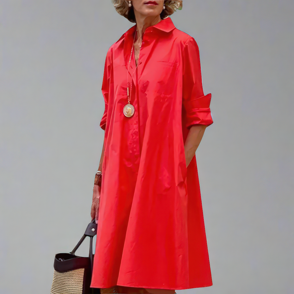 Meta | Håndlavet midi kjole