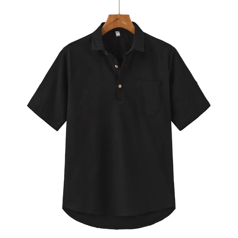 Savrani™ | Poloshirt i hør