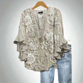 Élise Dentelle – Bluse, der udstråler subtil elegance