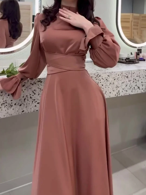 ItalianFrost - Chiffon Maxi Kjole