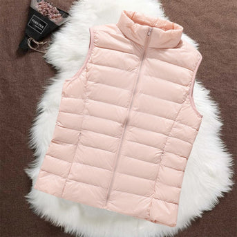 Isa Polstret Gilet | Lys Rosa