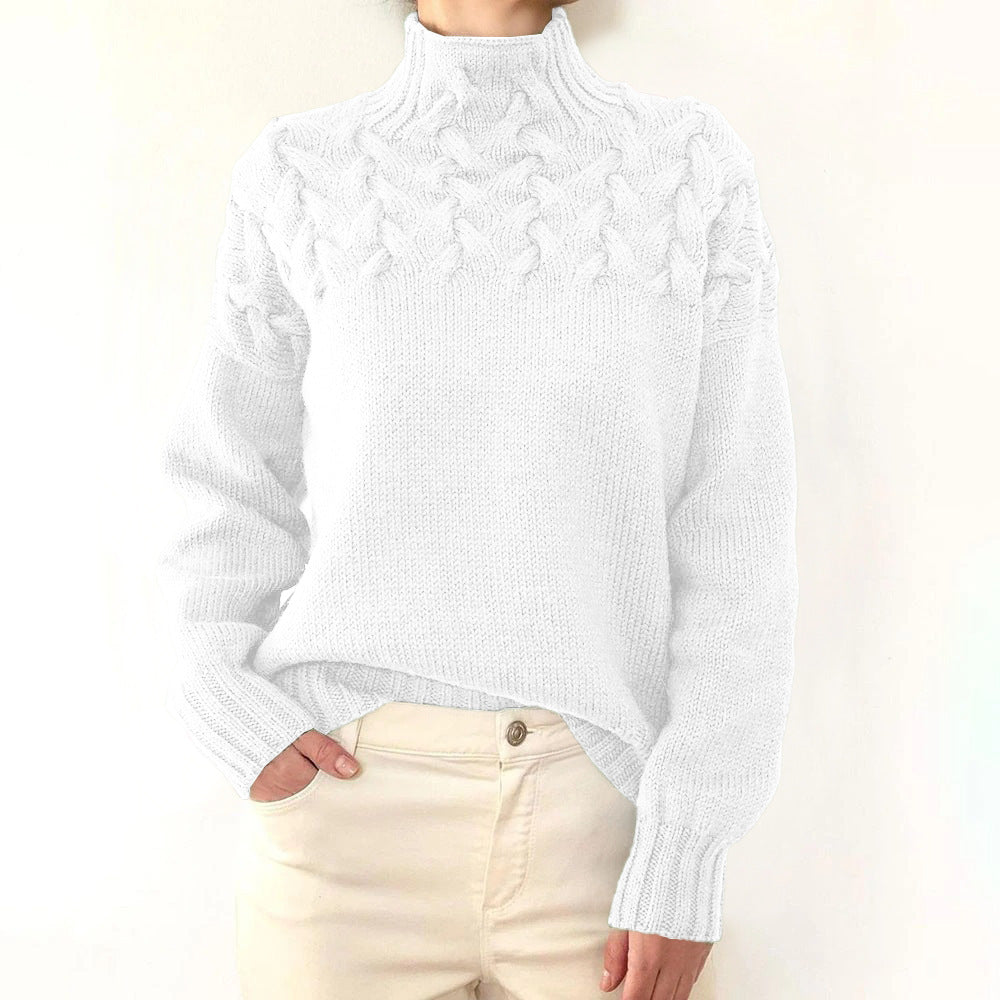 Bridget | Cashmere Sweater med Krave