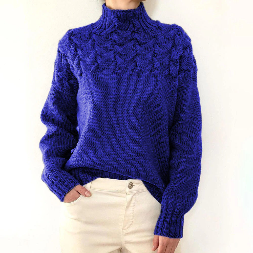 Bridget | Cashmere Sweater med Krave