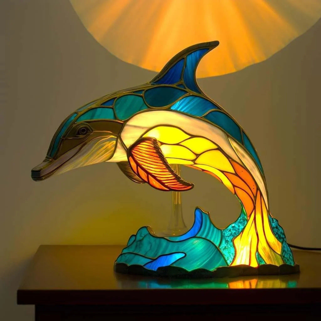 Lampa Flip | Dolphin Magisk med farvet glas