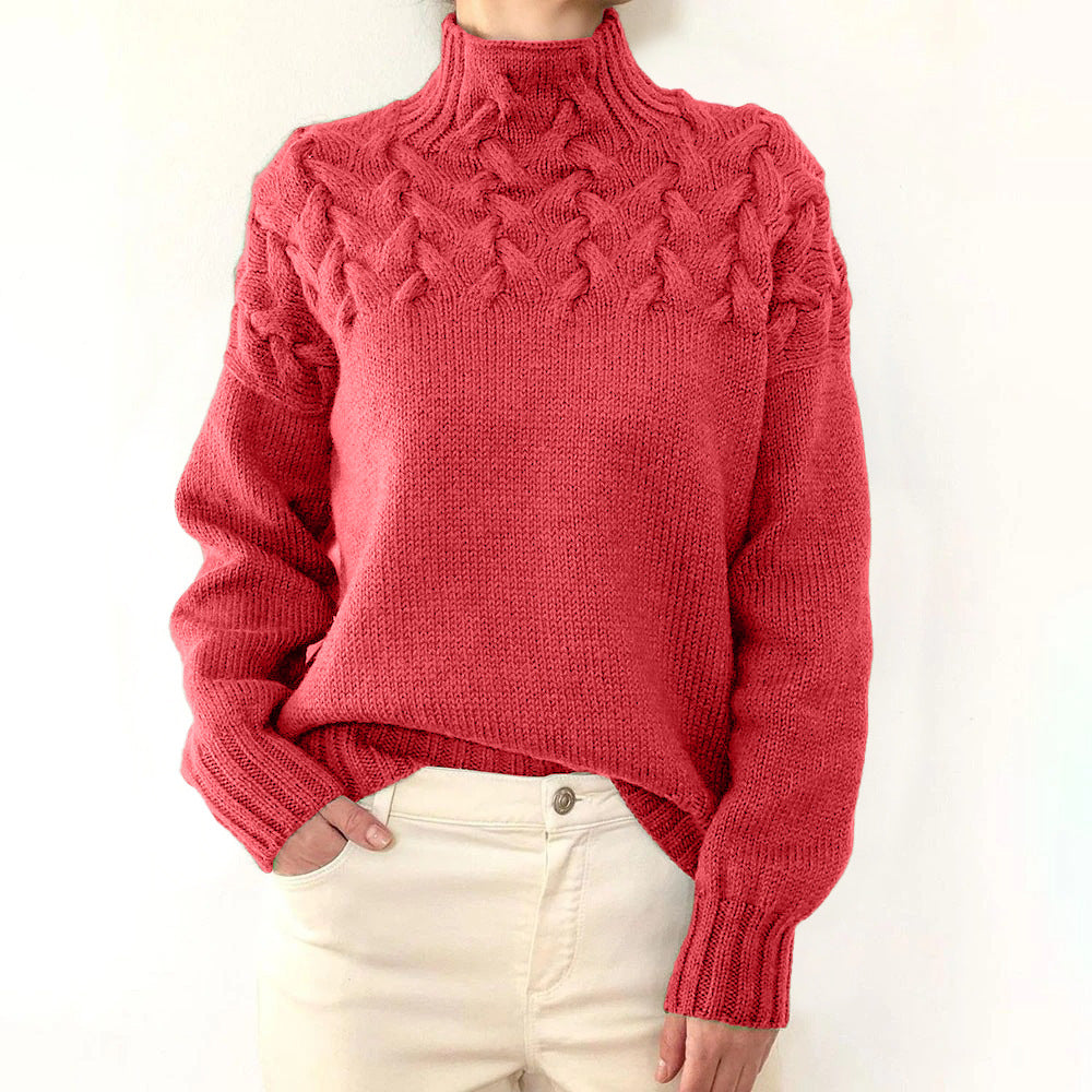 Bridget | Cashmere Sweater med Krave