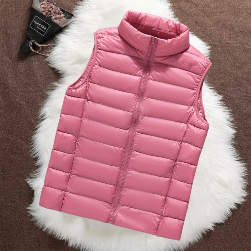 Isa Polstret Gilet | Laks